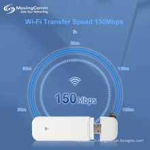 Meilleur prix 4G USB WiFi Dongle 3G MINI UFI Prise en charge des opérateurs mondiaux SIM CARTS CAT4 WiFi Modem